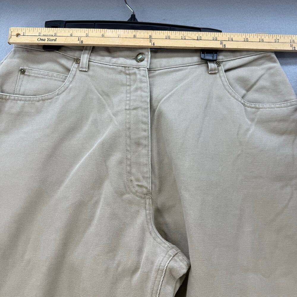 Woolrich John Rich and Bros Pants Women's 16 Khaki High Rise Straight Leg VTG - Picture 15 of 15
